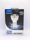 3 in 1 Car USB with Fast Charger