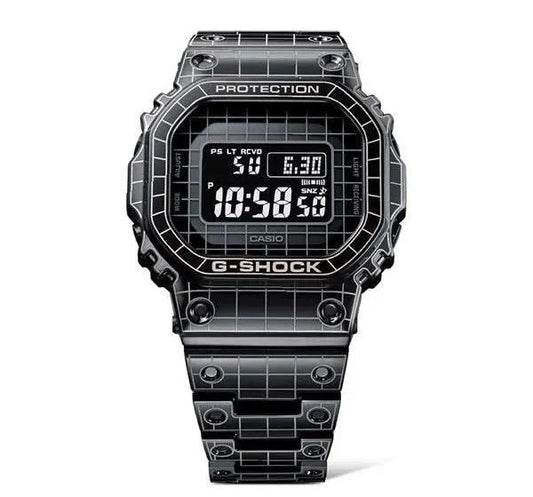 ساعة G-Shock المعدنية بالكامل "نفق الزمن" (10)