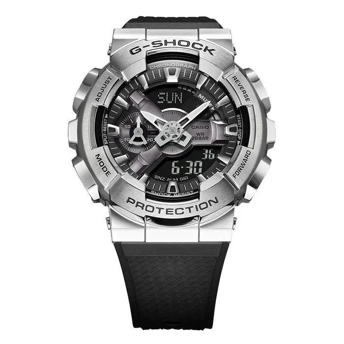 G-Shock Digital Black Resin GM110-1A (13)