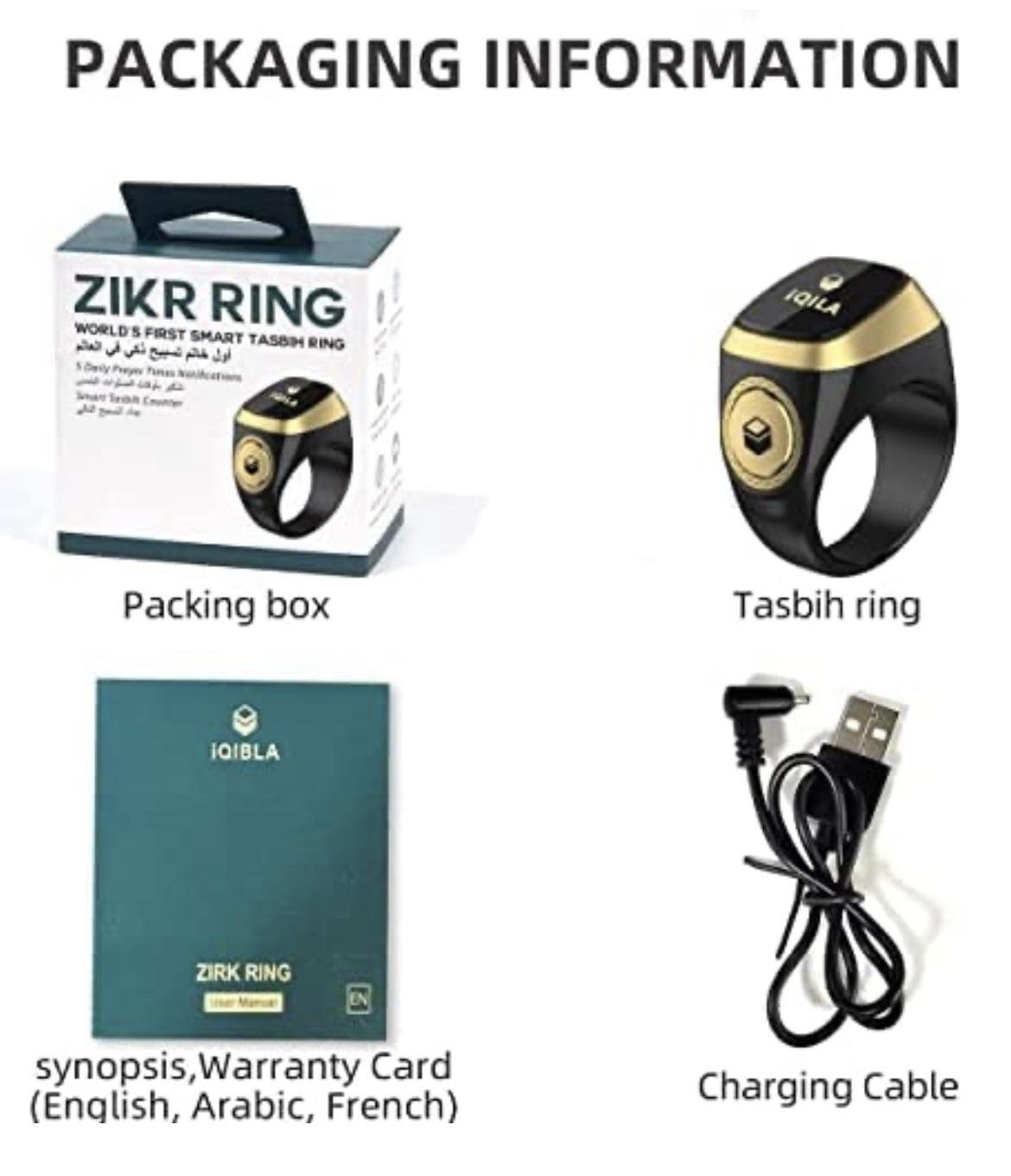Zikr Ring Premium Smart