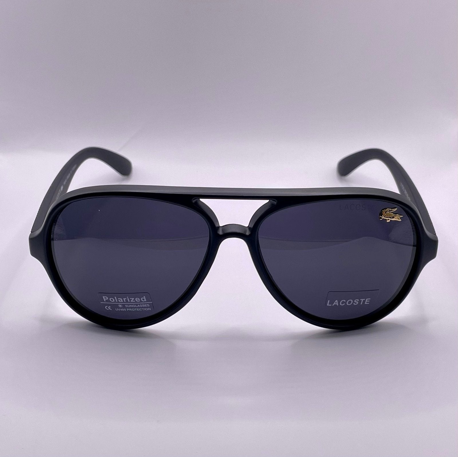 Lacoste Polarized Full Black Sunglasses