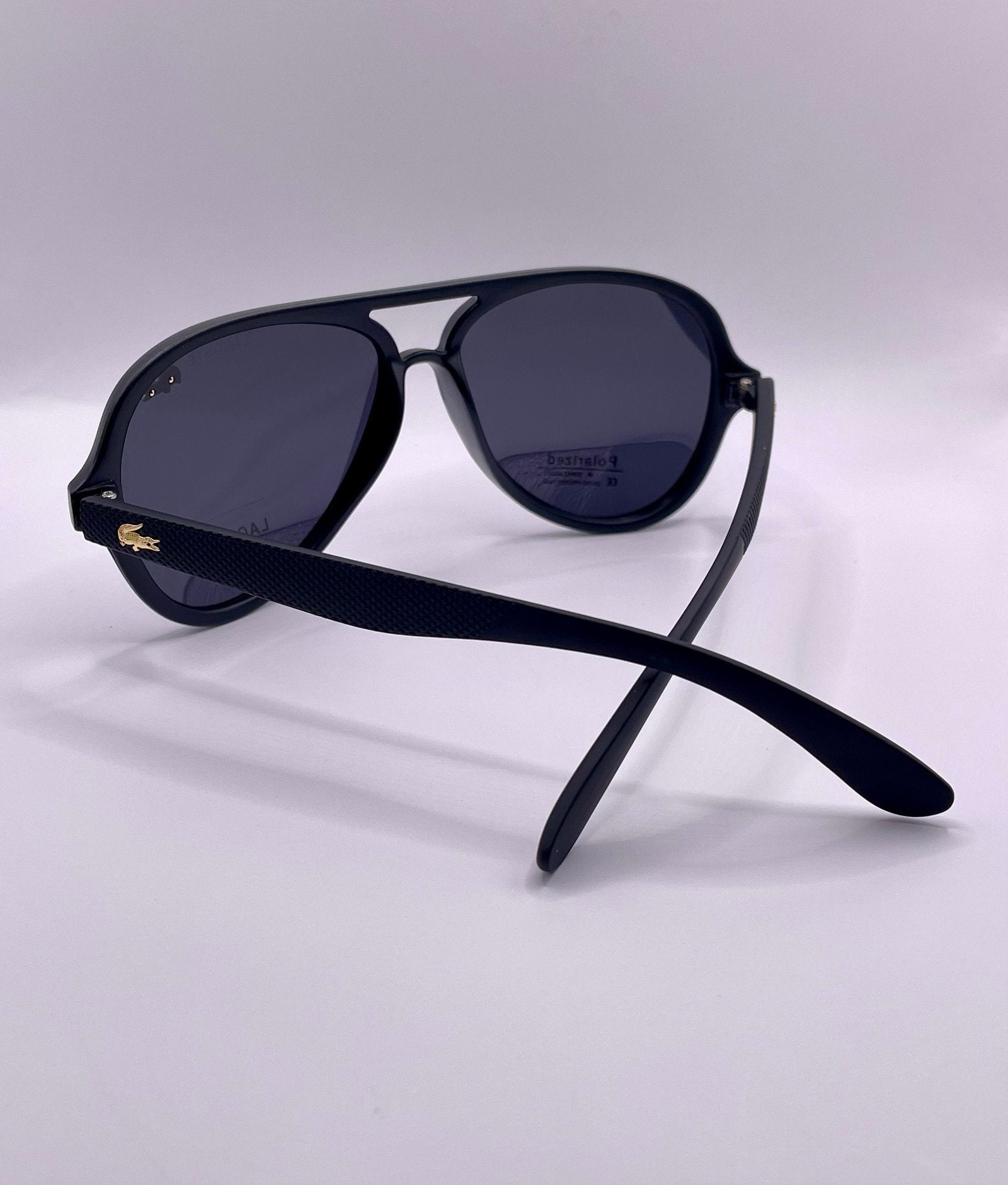 Lacoste Polarized Full Black Sunglasses