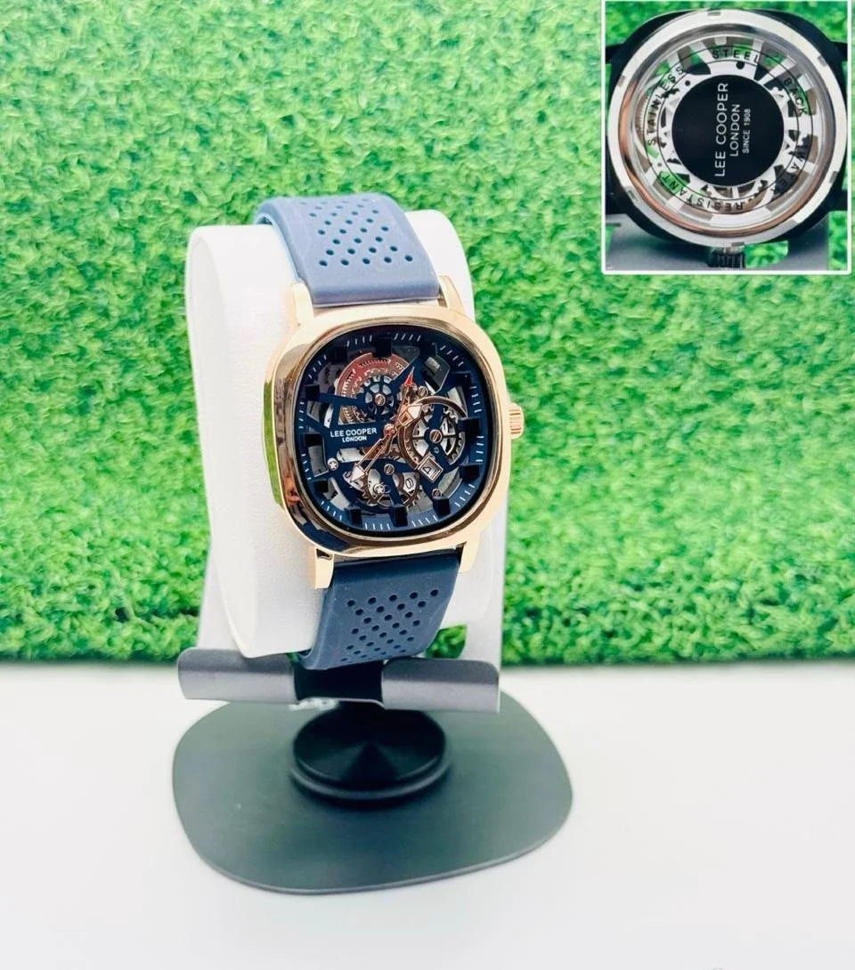 Lee Cooper London Premium Skeleton Dial Watch