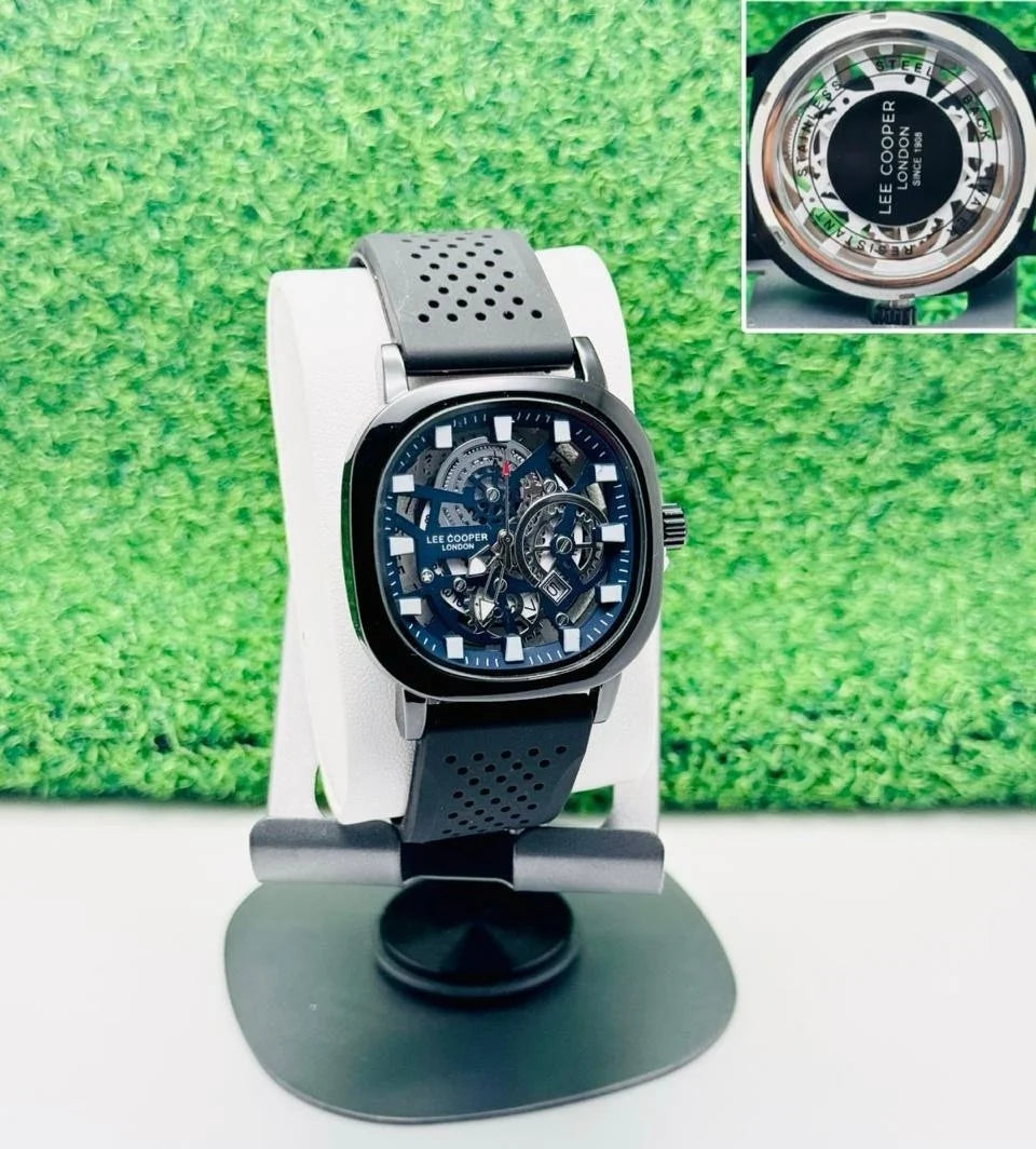 Lee Cooper London Premium Skeleton Dial Watch