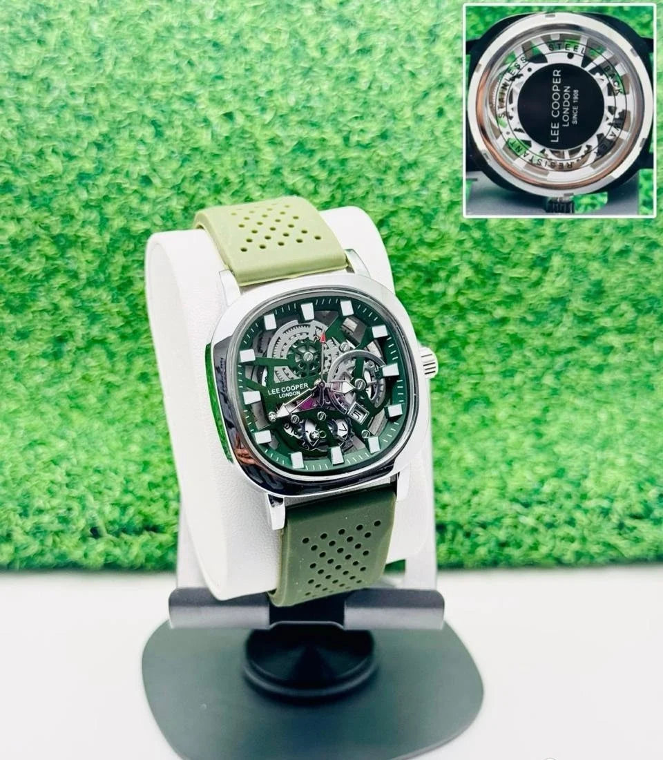 Lee Cooper London Premium Skeleton Dial Watch
