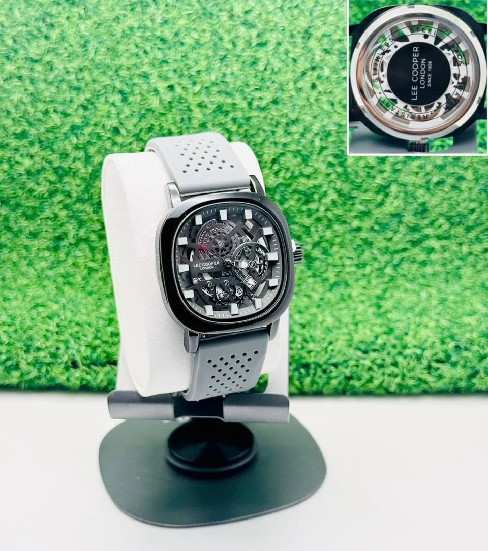 Lee Cooper London Premium Skeleton Dial Watch