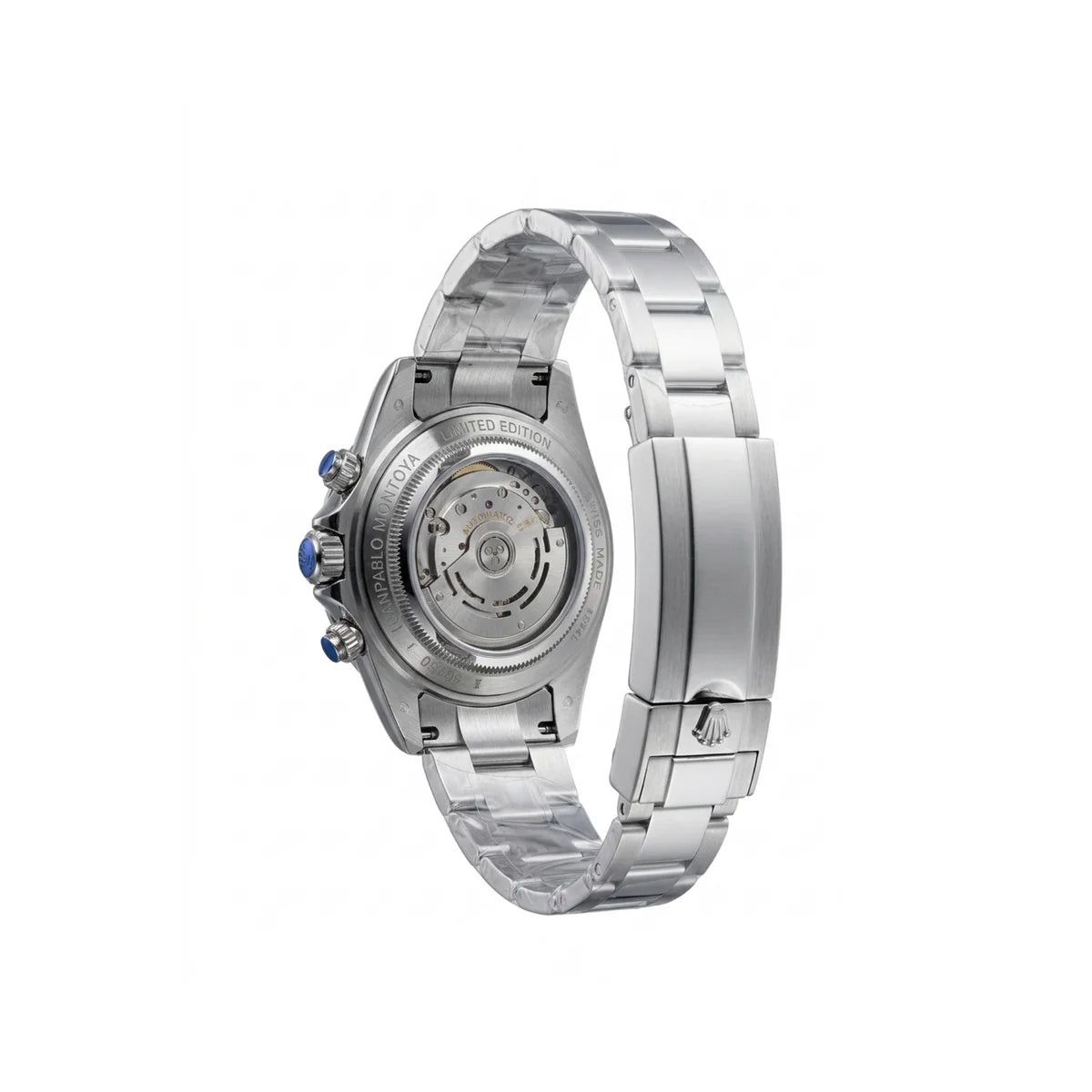 Rolex Automatic Skeleton Dial with Carbon Fiber Bezel