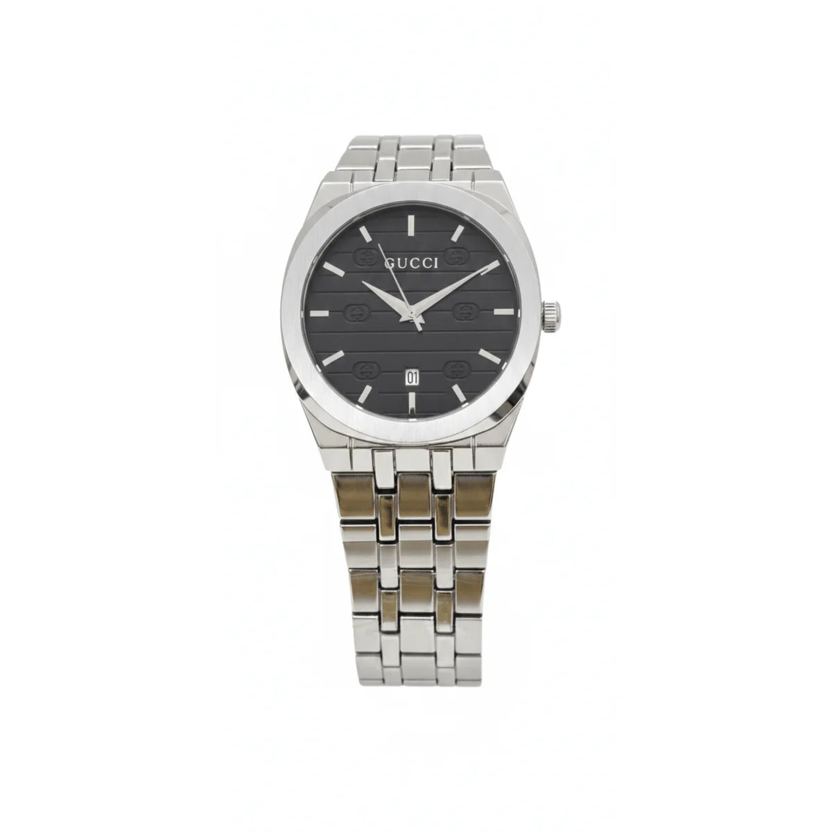 Gucci 25H Series – Integrated Stainless Steel Bracelet