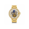 Cartier Skeleton Mechanical Watch with Crystal Bezel Automatic