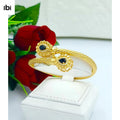 Bracelet Gold With Black Stone
