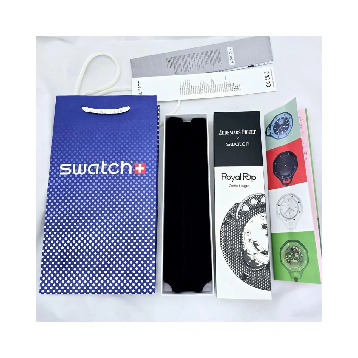 Audemars Piguet x Swatch Premium Edition Royal Oak Style Watch