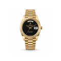 Rolex Day-Date Automatic Watch - Gold & Black