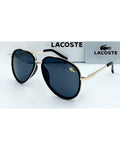 Lacoste Black Silver Sunglasses