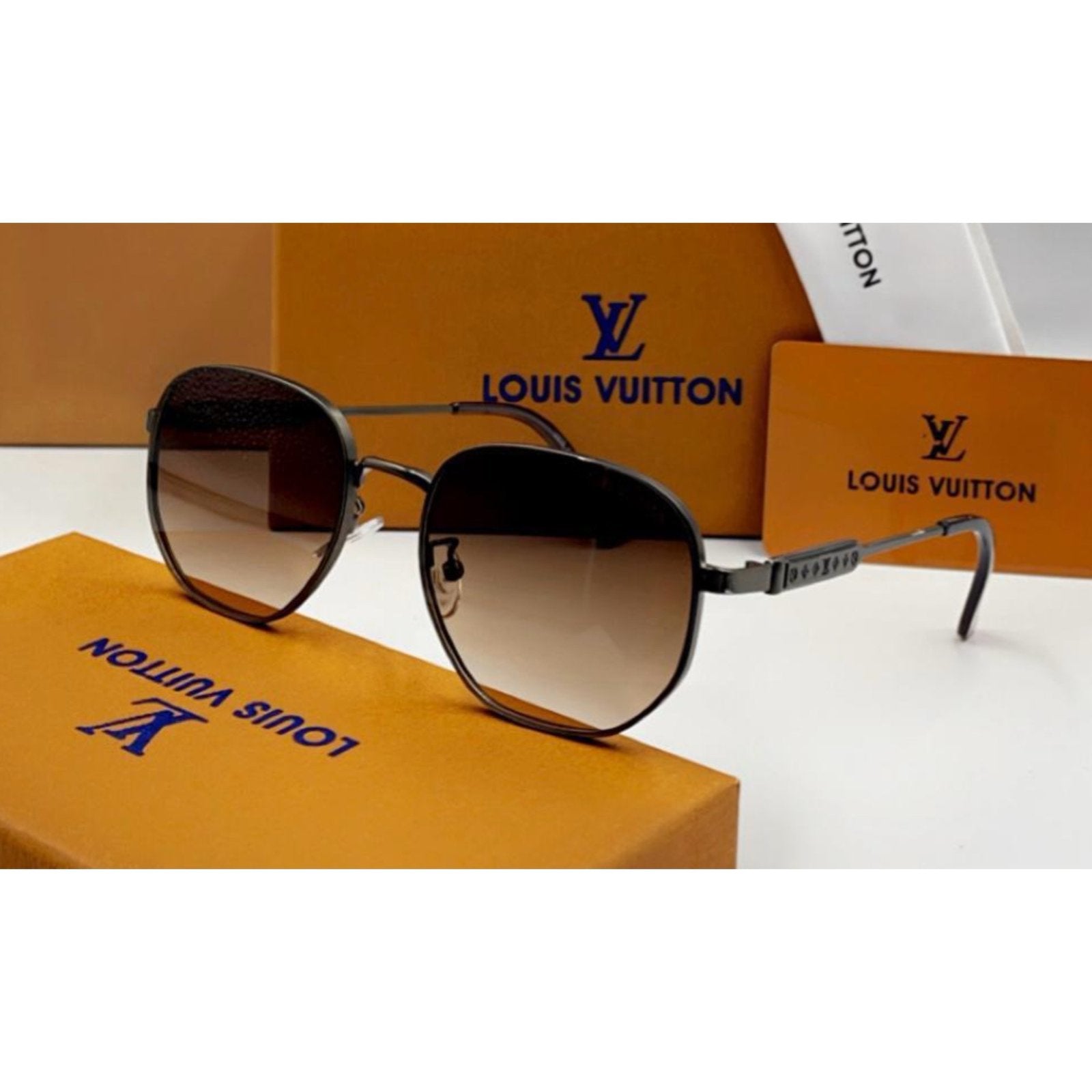 Louis Vuitton Brown Sunglasses