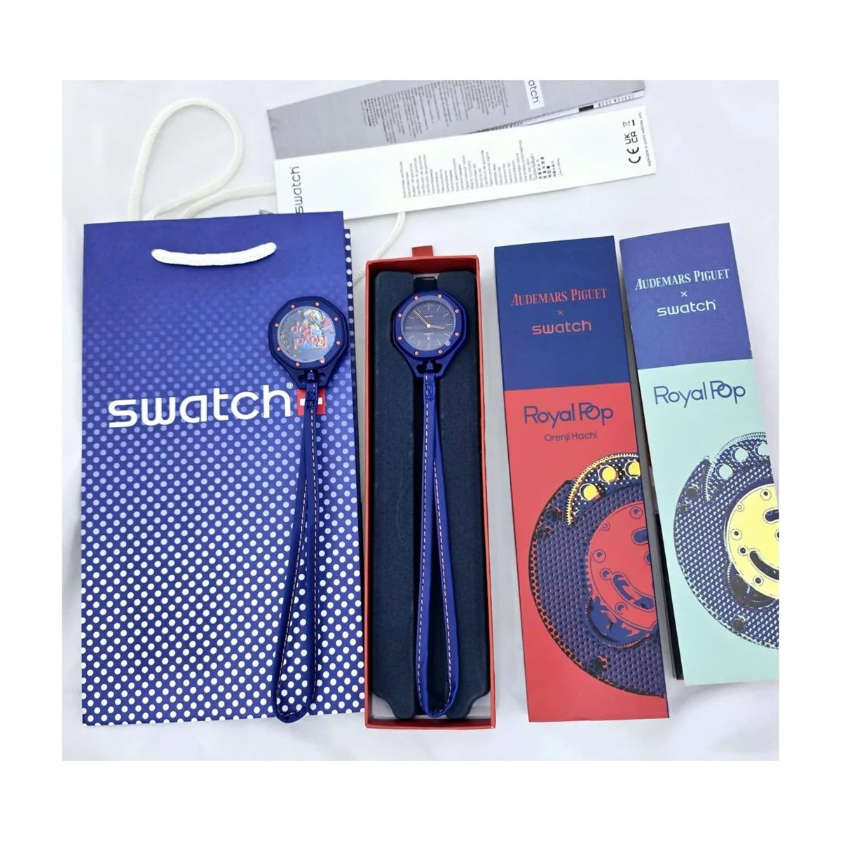 Audemars Piguet x Swatch Premium Edition Royal Oak Style Watch
