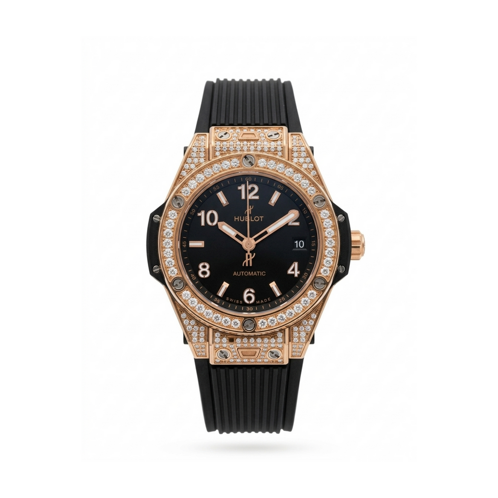 Hublot Diamond- Accented Inspired Luxury Timepiece