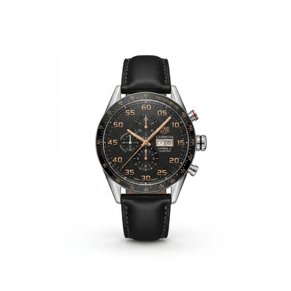 ساعة كرونوغراف احترافية من TAG Heuer - حركة أوتوماتيكية