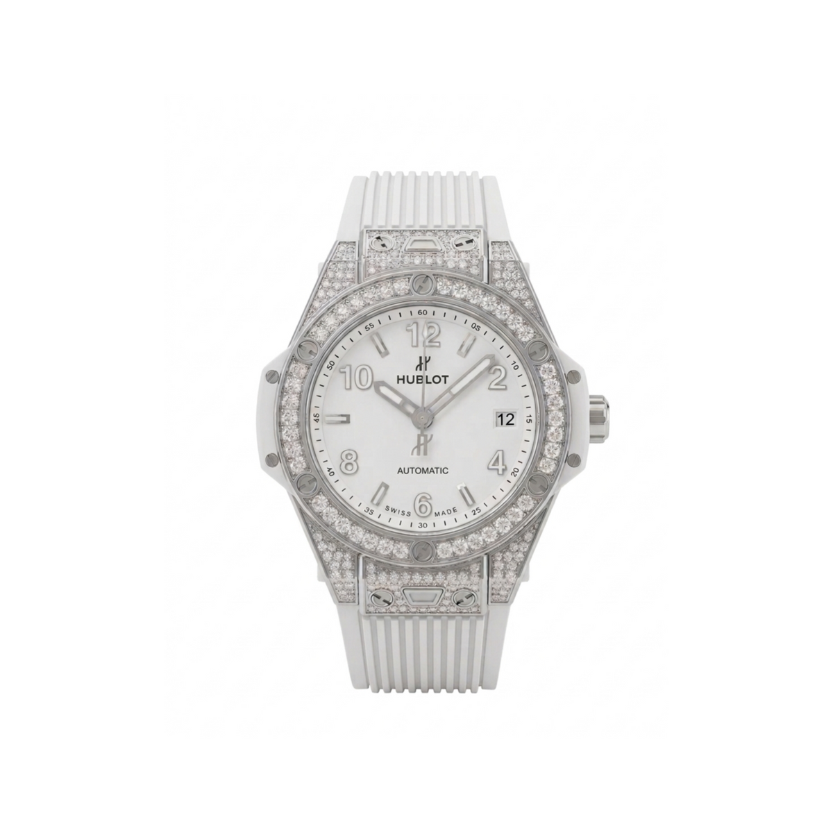 Hublot Diamond- Accented Inspired Luxury Timepiece