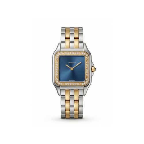 Cartier Diamond Two Tone Bezel Quartz Watch
Cartier Diamond Bezel Quartz WatchCartier Diamond Bezel Quartz Watch
Cartier Diamond Bezel Two Tone  Quartz Watch