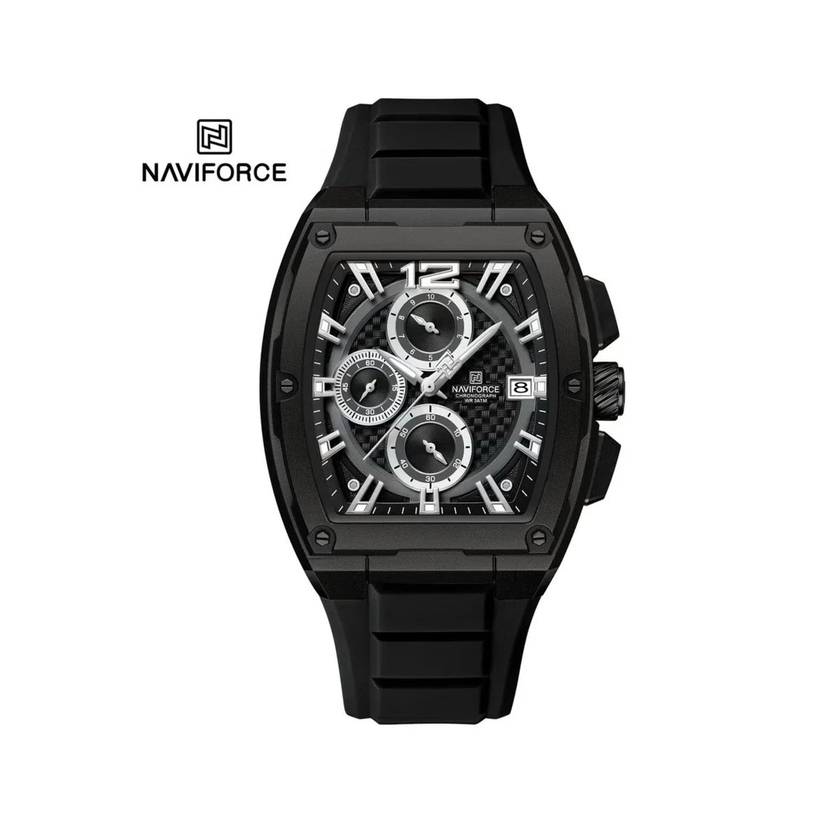 NAVIFORCE Men’s Transparent Luxury Sport Watch